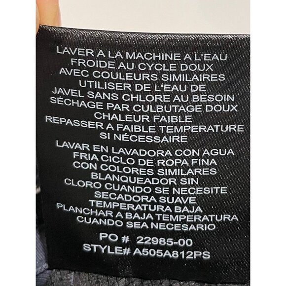 Hang Ten Mens Plaid Navy Blue Polyester/Elastane Shorts Size 38 - Picture 14 of 14